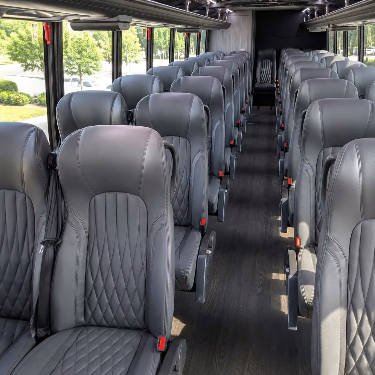 35 passenger minibus inside
